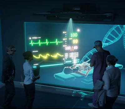 3D Hologram Wall